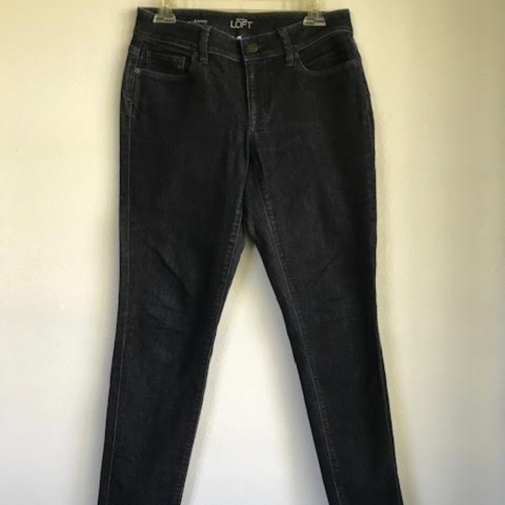 Women's LOFT Curvy Skinny Jeans, Size 6, Excellent Condition